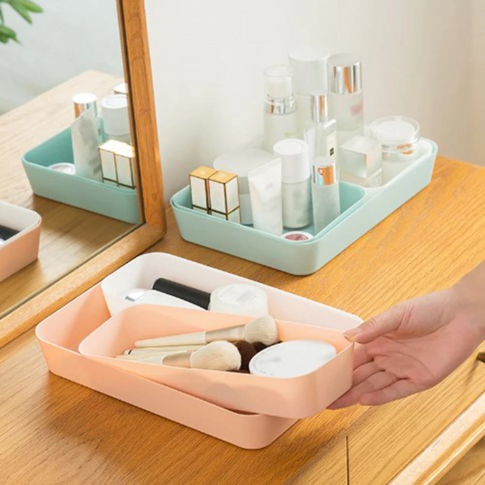 Cosmetic Storage Box Combinable Desktop Makeup Storage Tray Kitchen Tableware Holder Drawer Organizer
Cosmetic Storage Box Combinable Desktop Makeup Storage Tray Kitchen Tableware Holder Drawer Organizer