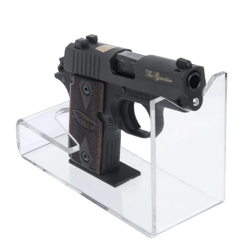 2PCS Clear Acrylic Toy Gun Display Stand Holder Indoor Countertop Gun Model Showing Display Stand Rack
2PCS Clear Acrylic Toy Gun Display Stand Holder Indoor Countertop Gun Model Showing Display Stand Rack