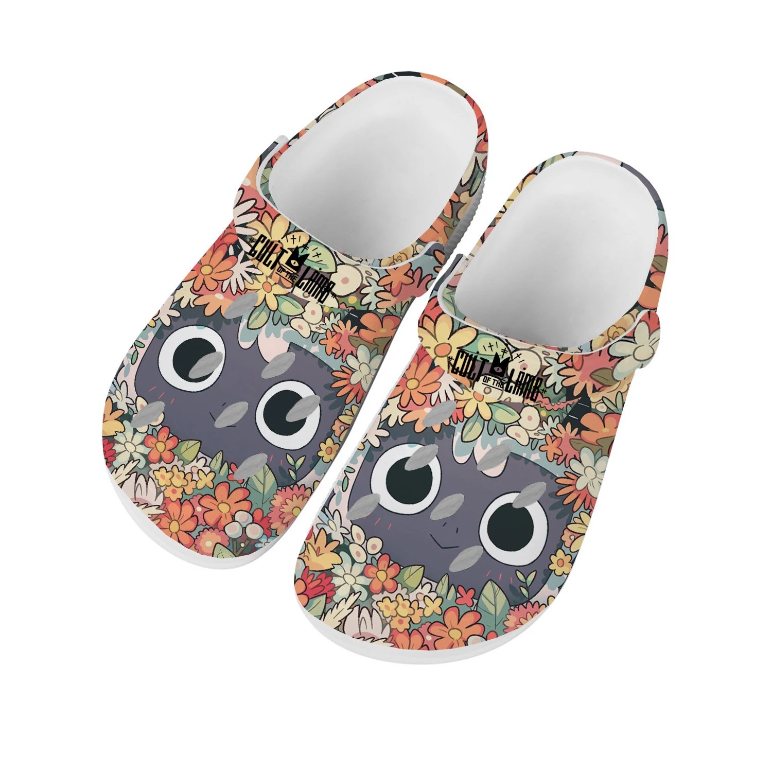 

Cult of The Lamb Home Clogs Cartoon Game Men Women Teenager Custom Fashion Built Water Shoes Garden Beach Hole Slippers Sandals