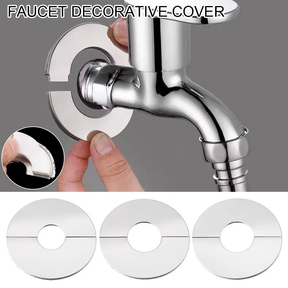1Pcs Stainless Steel Faucet Decorative Cover Chrome Finish Self-Adhesive Water Pipe Wall Covers Bathroom Kitchen Accessories
1Pcs Stainless Steel Faucet Decorative Cover Chrome Finish Self-Adhesive Water Pipe Wall Covers Bathroom Kitchen Accessories