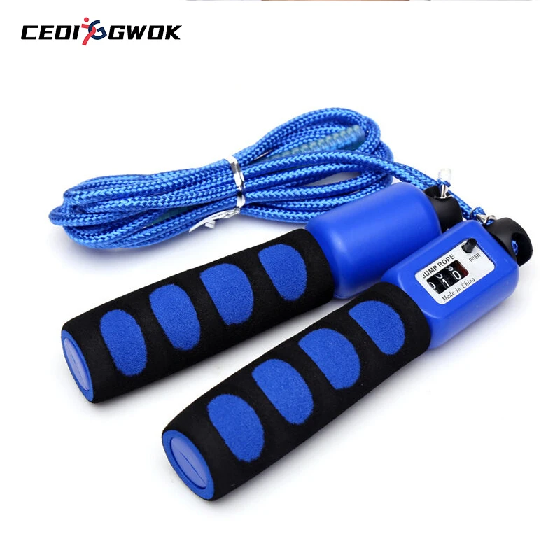 CEOI GWOK Jump Rope Counting Skipping Ropes for Boxing MMA Fitness Training Exercise Workout Speed Skip Training Athletic Sports
CEOI GWOK Jump Rope Counting Skipping Ropes for Boxing MMA Fitness Training Exercise Workout Speed Skip Training Athletic Sports