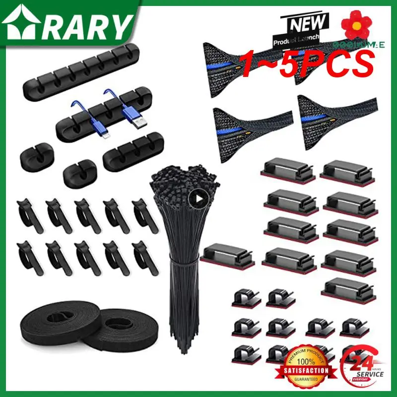 1~5PCS Cable Holder Silicone Cable Organizer Flexible USB Winder Management Clips Holder For Mouse Keyboard Earphone Headset
1~5PCS Cable Holder Silicone Cable Organizer Flexible USB Winder Management Clips Holder For Mouse Keyboard Earphone Headset