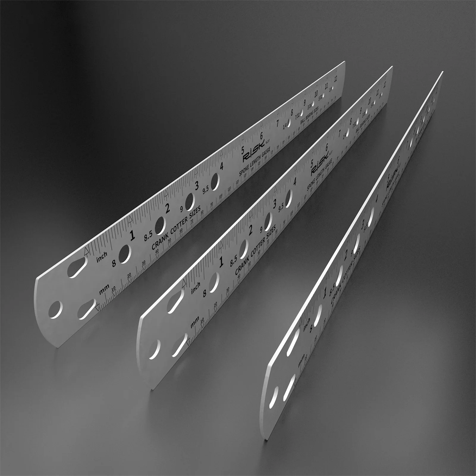 Bike Spoke Ruler Double-Sided Printing Mountain Road Bike Wire Spoke Length Measuring Ruler Durable Correction Gauge Tool Bike
Bike Spoke Ruler Double-Sided Printing Mountain Road Bike Wire Spoke Length Measuring Ruler Durable Correction Gauge Tool Bike