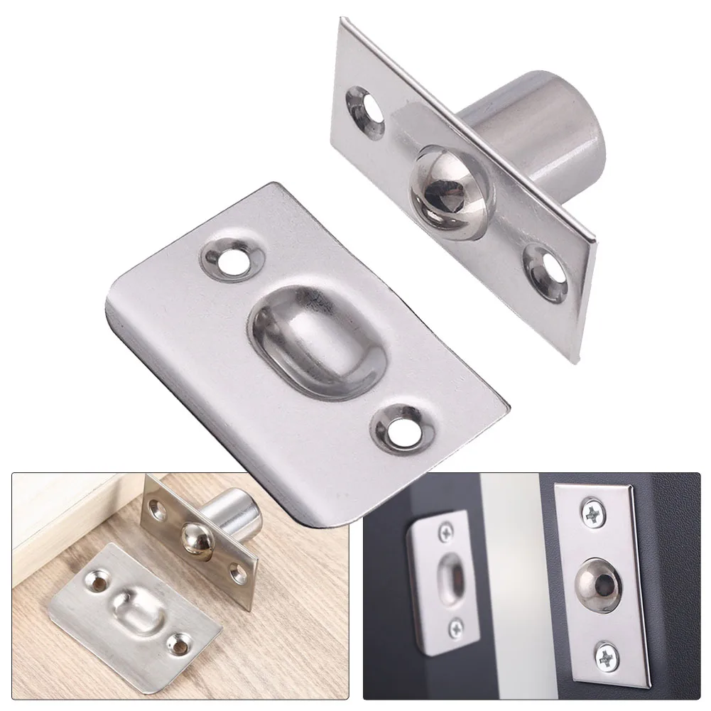 Door Beads Lock Spring Invisible Wooden Cabinet Door Beads Lock Closet Adjustable Door Top Bead Stainless Steel Catch Latch
Door Beads Lock Spring Invisible Wooden Cabinet Door Beads Lock Closet Adjustable Door Top Bead Stainless Steel Catch Latch