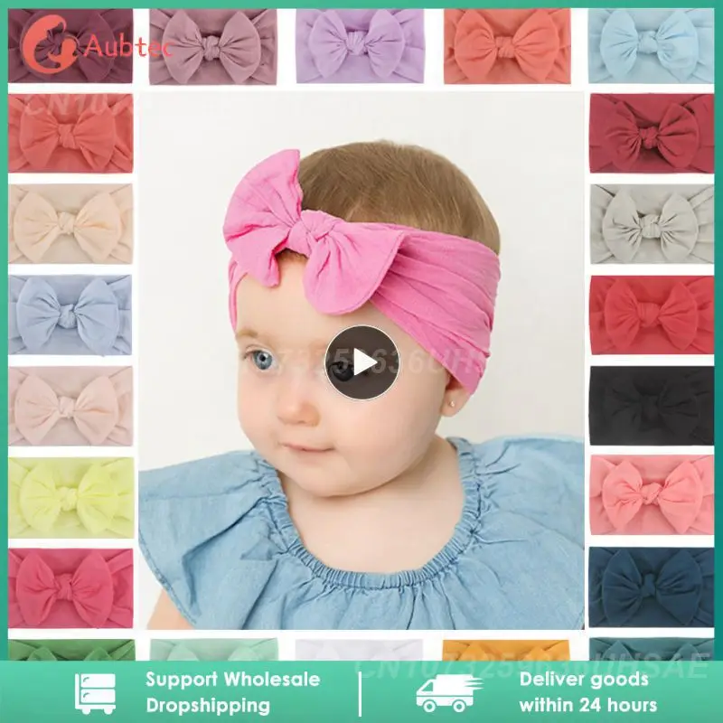 1~10PCS Super Soft Nylon Bow Baby Headband Solid Color Wide Turban Elastic Hairbands Turban Headwraps Fashion Hair Accessories
1~10PCS Super Soft Nylon Bow Baby Headband Solid Color Wide Turban Elastic Hairbands Turban Headwraps Fashion Hair Accessories
