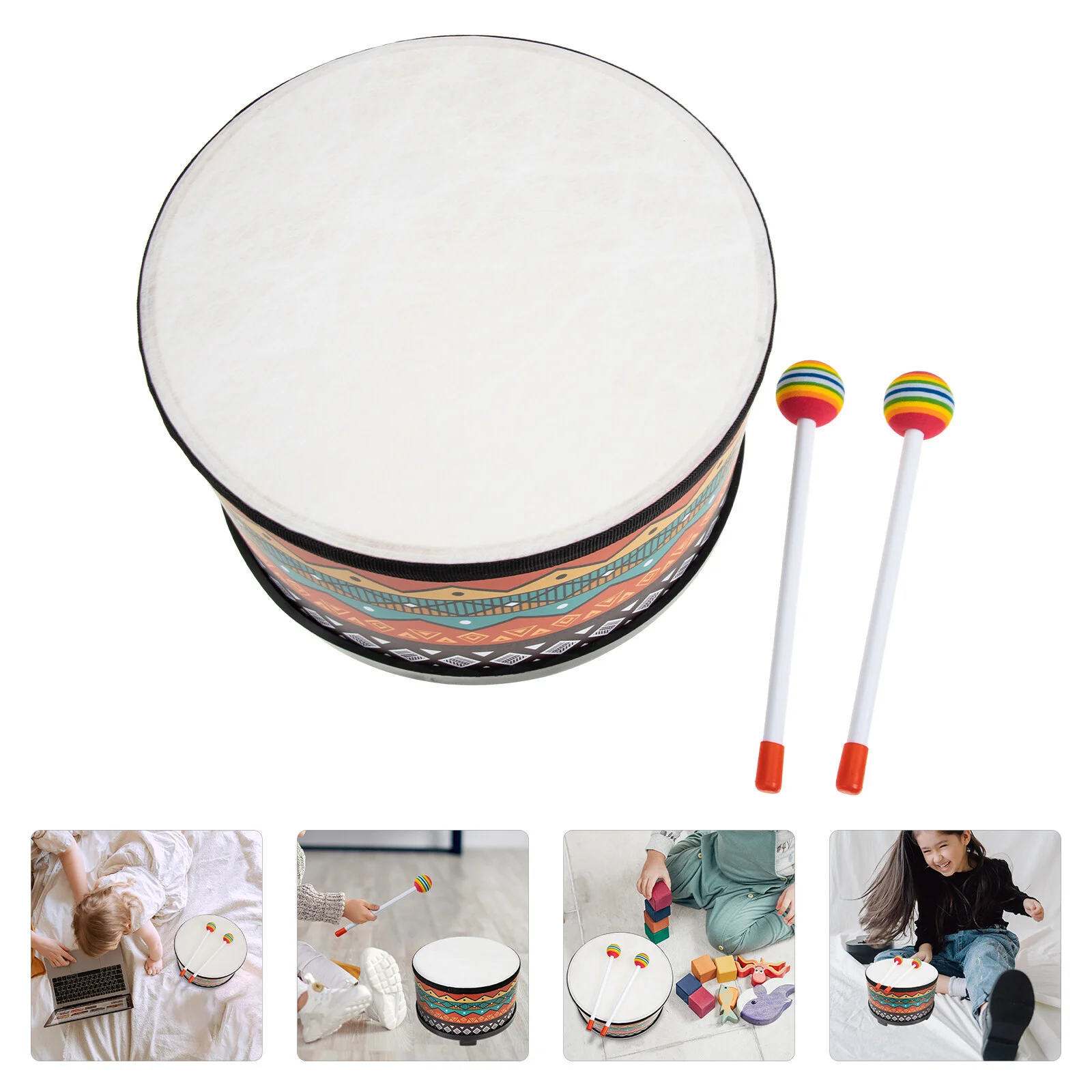 1 Set Orff Childhood Early Education Toy Percussion Instrument Kids Festival Present
1 Set Orff Childhood Early Education Toy Percussion Instrument Kids Festival Present