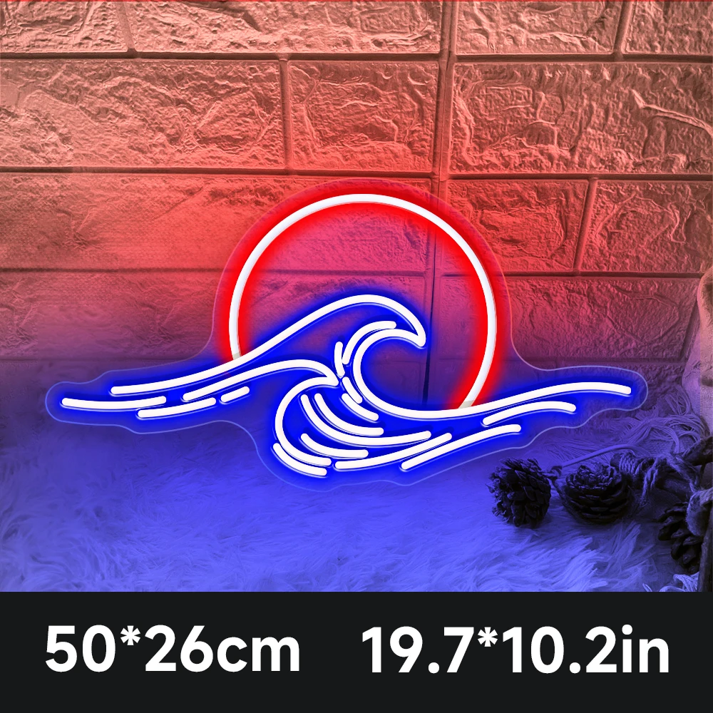 BROCHAO Неоновая лампа "Морская волна"
BROCHAO Неоновая лампа "Морская волна"