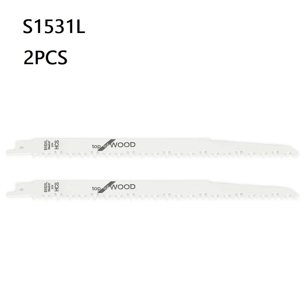 For Cutting Wood Metal Accessory High Carbon Steel 2pcs Reciprocating Saw Blades S1531L 9.5" 240mm High Quality
For Cutting Wood Metal Accessory High Carbon Steel 2pcs Reciprocating Saw Blades S1531L 9.5" 240mm High Quality
