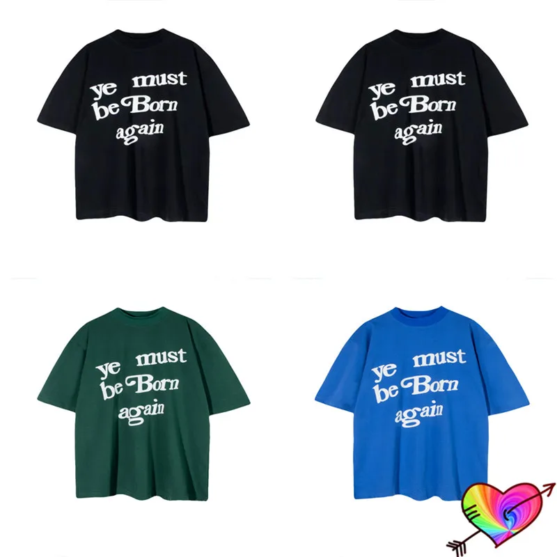 2022ss Puff Print Ye Must Be Born Again T-shirt Men Women 1:1 High Quality Kanye West Tee CPFM Tops Hip Hop Tour Short Sleeve
2022ss Puff Print Ye Must Be Born Again T-shirt Men Women 1:1 High Quality Kanye West Tee CPFM Tops Hip Hop Tour Short Sleeve