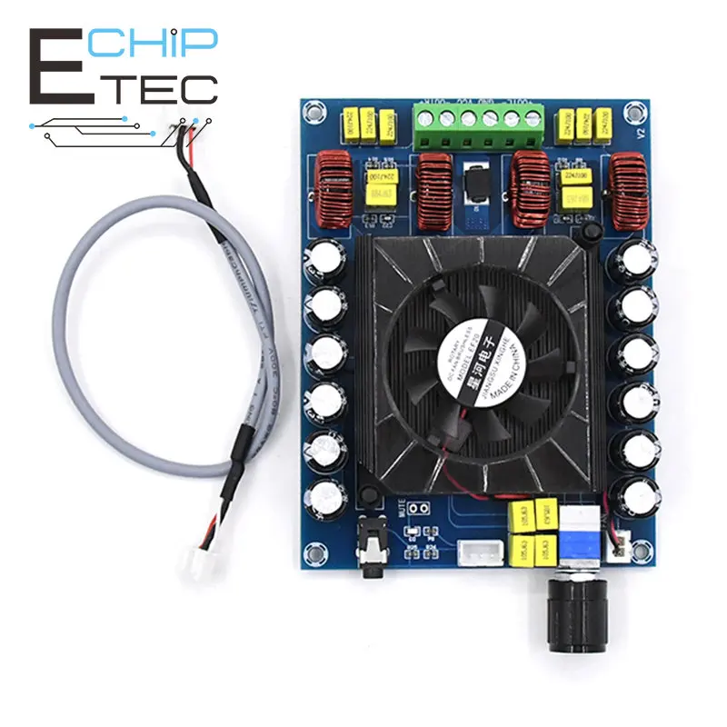 Плата цифрового усилителя мощности TDA7498E, 1 шт., Φ 2x160 Вт, сверхмощный модуль усилителя звука
Плата цифрового усилителя мощности TDA7498E, 1 шт., Φ 2x160 Вт, сверхмощный модуль усилителя звука