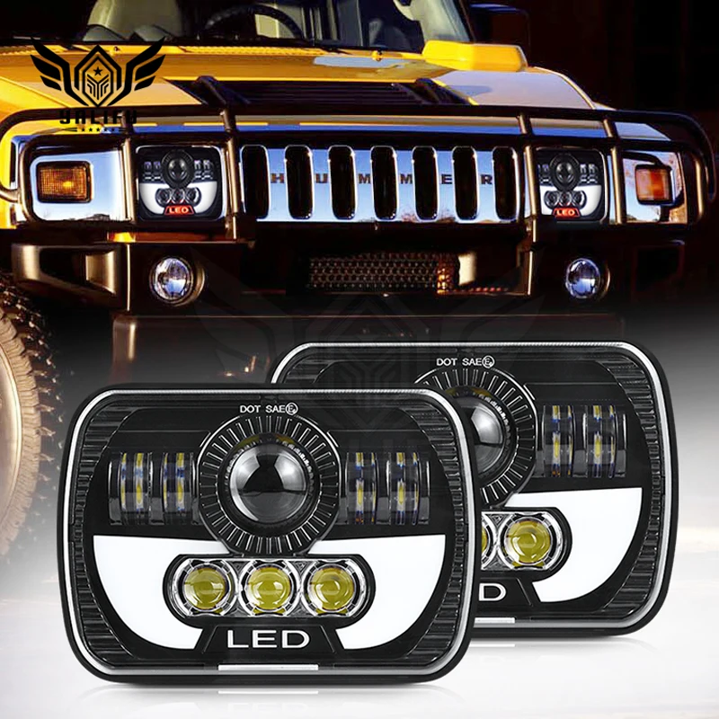 7 Inch Led Headlight H4 DRL Round 7'' Headlights with White DRL for Jeep Wrangler Motorcycle Lada Niva UAZ 4x4 75W 12V 24V
7 Inch Led Headlight H4 DRL Round 7'' Headlights with White DRL for Jeep Wrangler Motorcycle Lada Niva UAZ 4x4 75W 12V 24V