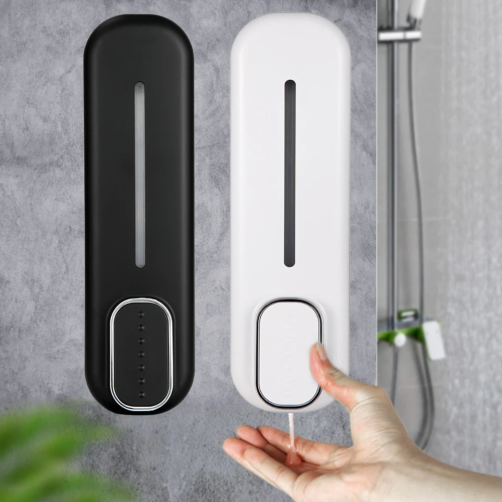 Bathroom Liquid 300ML Soap Dispenser Wall Mounted Hand Soap Shower Gel Shampoo Bottle Hotel Home Accessories Super High Quality
Bathroom Liquid 300ML Soap Dispenser Wall Mounted Hand Soap Shower Gel Shampoo Bottle Hotel Home Accessories Super High Quality