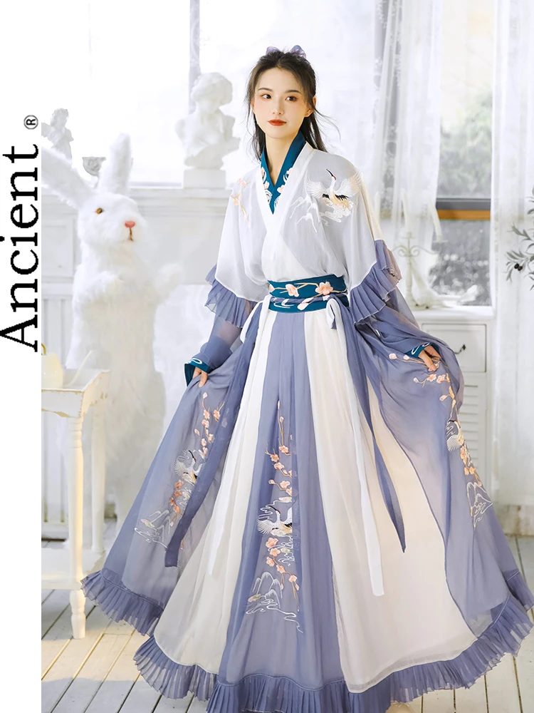 Modern Hanfu Women Chinese Traditional Dress Kimono Ancient Tang Dynasty Set Hanbok Cosplay Vestido Fairy Fashion Grace Red Girl
Modern Hanfu Women Chinese Traditional Dress Kimono Ancient Tang Dynasty Set Hanbok Cosplay Vestido Fairy Fashion Grace Red Girl