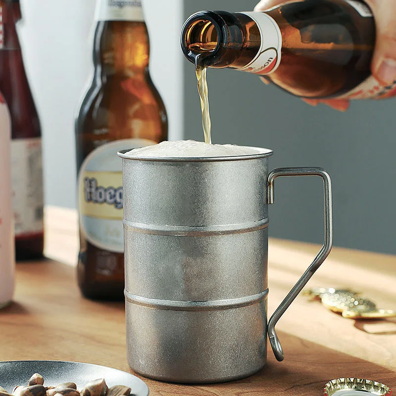 370ml 304 Stainless Steel Mugs Vintage Beer Mugs Tea Cups Coffee Mugs Beer Cups Milk Cups Tourist Tableware Picnic Utensils
370ml 304 Stainless Steel Mugs Vintage Beer Mugs Tea Cups Coffee Mugs Beer Cups Milk Cups Tourist Tableware Picnic Utensils