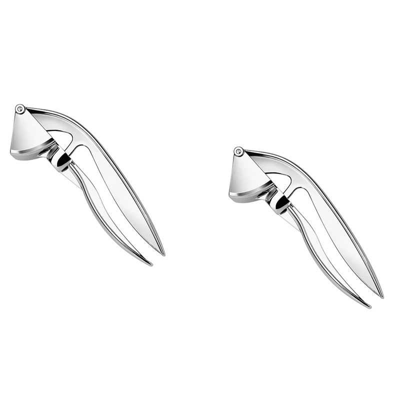 Garlic Press Stainless Steel, Garlic Mincer Rust Proof Easy Squeeze Garlic Presser Garlic Peeler Kitchen Gadgets
Garlic Press Stainless Steel, Garlic Mincer Rust Proof Easy Squeeze Garlic Presser Garlic Peeler Kitchen Gadgets