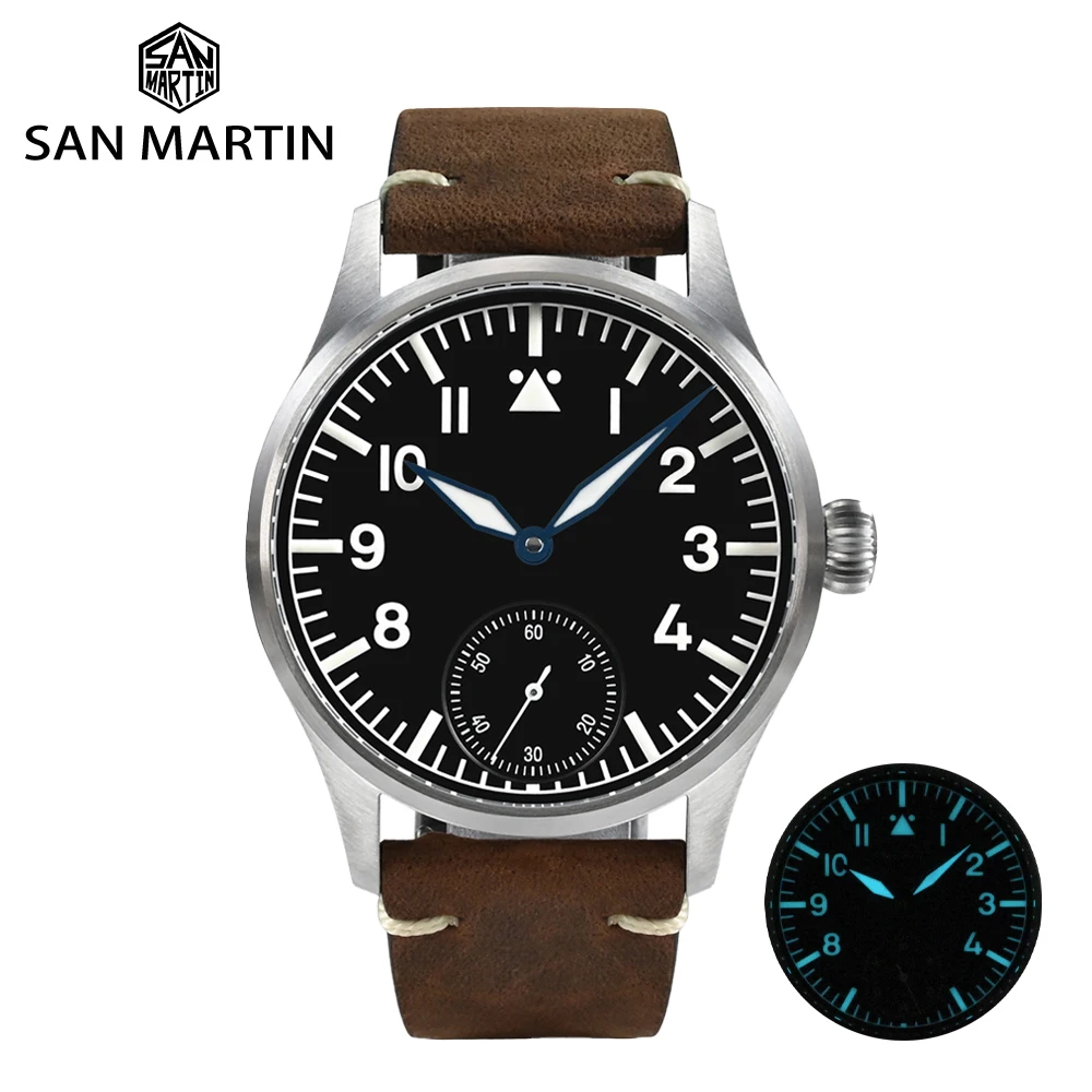 Часы-авиаторы San Martin ST3621 Мужские механические, простые водонепроницаемые простые, с сапфировым стеклом, 41 мм, 100 м, из нержавеющей стали
Часы-авиаторы San Martin ST3621 Мужские механические, простые водонепроницаемые простые, с сапфировым стеклом, 41 мм, 100 м, из нержавеющей стали