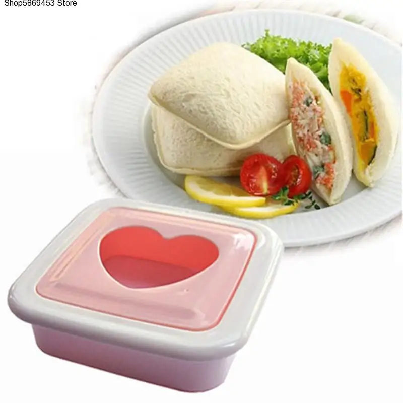 1 PC New Heart Hearted Shape Sandwich Bread Toast Maker Mold Mould Cutter DIY Tool P0.2
1 PC New Heart Hearted Shape Sandwich Bread Toast Maker Mold Mould Cutter DIY Tool P0.2