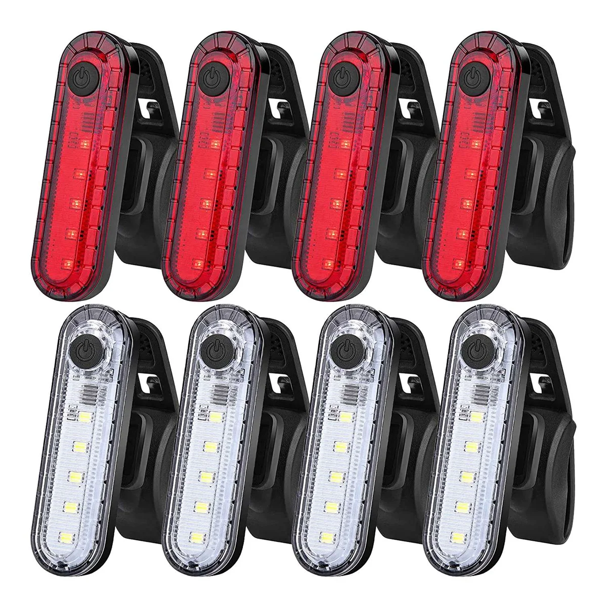 8Pack USB Rechargeable LED Bike Tail Light,Front Headlight and Rear Bicycle Light for Road Bike Cycling
8Pack USB Rechargeable LED Bike Tail Light,Front Headlight and Rear Bicycle Light for Road Bike Cycling
