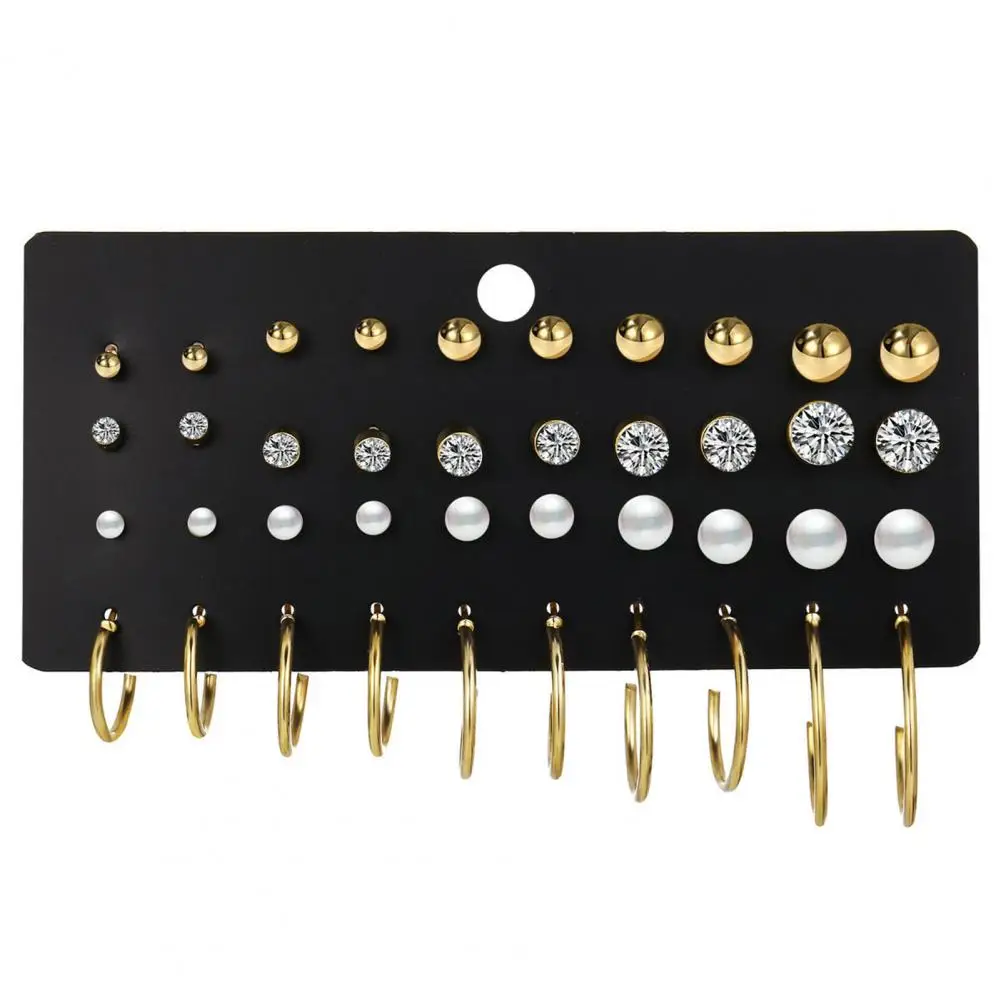 1 Set Excellent Attractive Stud Earrings Shiny Visual Effect Creative Love Heart Stud Earrings Party Favor Decorative
1 Set Excellent Attractive Stud Earrings Shiny Visual Effect Creative Love Heart Stud Earrings Party Favor Decorative
