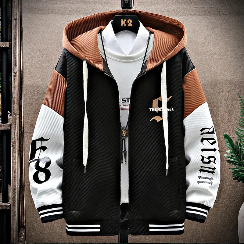 New 2023 Spring Autumn Mens Windbreaker Casual Hooded Baseball Jackets Hip-Hop Streetwear Coat Male Large Size 4XL Tops Clothing
New 2023 Spring Autumn Mens Windbreaker Casual Hooded Baseball Jackets Hip-Hop Streetwear Coat Male Large Size 4XL Tops Clothing