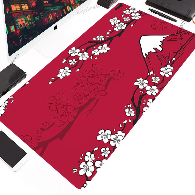 Personalized Art Gaming Mouse Pad Gamer Large tapis de souris Red Sakura Art Big Computer Mousepad XXL Laptop Desk Mat 100x55cm
Personalized Art Gaming Mouse Pad Gamer Large tapis de souris Red Sakura Art Big Computer Mousepad XXL Laptop Desk Mat 100x55cm