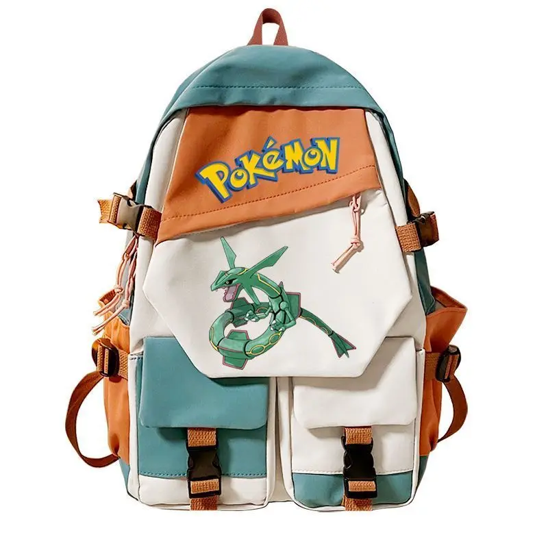 Рюкзак с мультяшным покемоном Rayquaza, школьный ранец в колледжском стиле, вместительный рюкзак для учеников младшей и средней школы
Рюкзак с мультяшным покемоном Rayquaza, школьный ранец в колледжском стиле, вместительный рюкзак для учеников младшей и средней школы