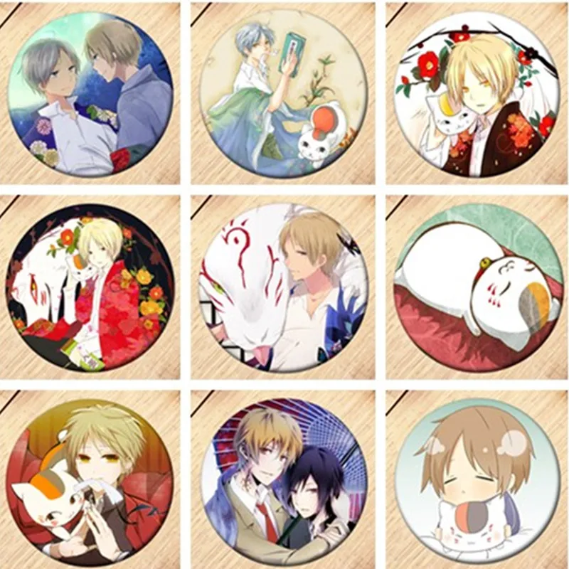 Бесплатная доставка аниме брошь Нацумэ yuujinchou значок косплея аксессуары для