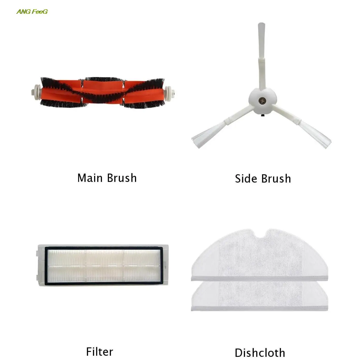 Brush Filter Accessories-Kit For XIAOMI MI Robot Vacuum Replacement Parts Set Sweeper Accessories Easy To Remove And Replace
Brush Filter Accessories-Kit For XIAOMI MI Robot Vacuum Replacement Parts Set Sweeper Accessories Easy To Remove And Replace