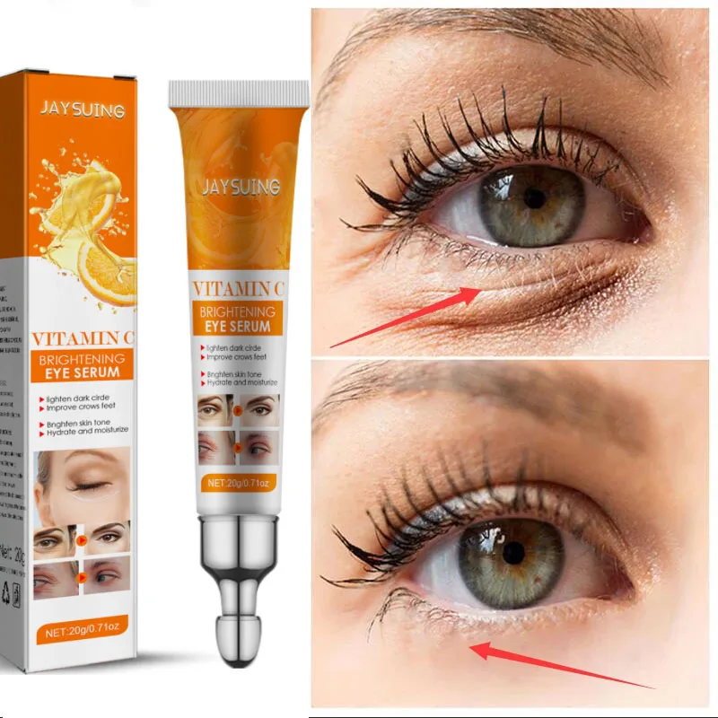 Vitamin C Remove Dark Circle Eye Serum Products Anti Wrinkle For Eye Skin Lifting Firming Fine Lines Anti-Aging Eye Bags Cream
Vitamin C Remove Dark Circle Eye Serum Products Anti Wrinkle For Eye Skin Lifting Firming Fine Lines Anti-Aging Eye Bags Cream