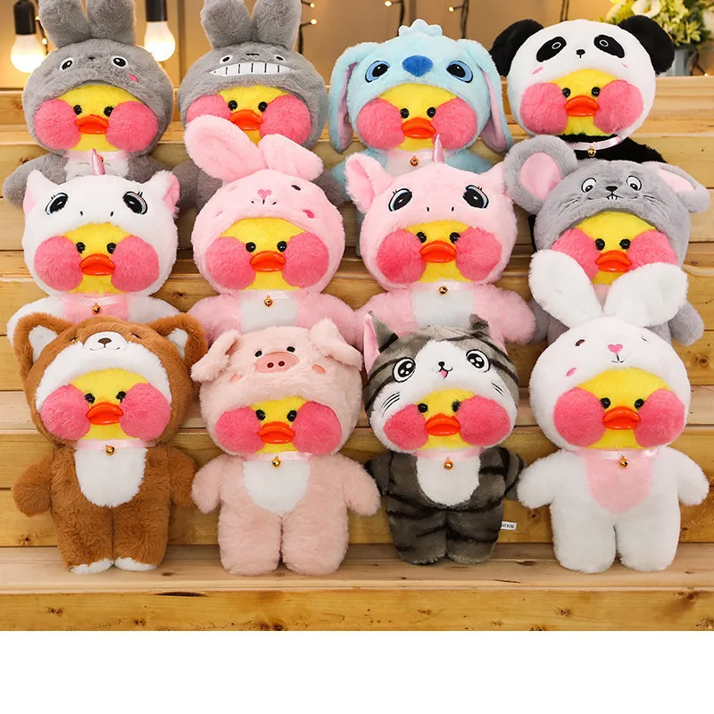 New Kawaii Lalafanfan Cafe Duck Turn To Unicorn Totoro Panda Plush Toys Stuffed Soft Animal Dolls For Kids Girls Birthday Gifts
New Kawaii Lalafanfan Cafe Duck Turn To Unicorn Totoro Panda Plush Toys Stuffed Soft Animal Dolls For Kids Girls Birthday Gifts