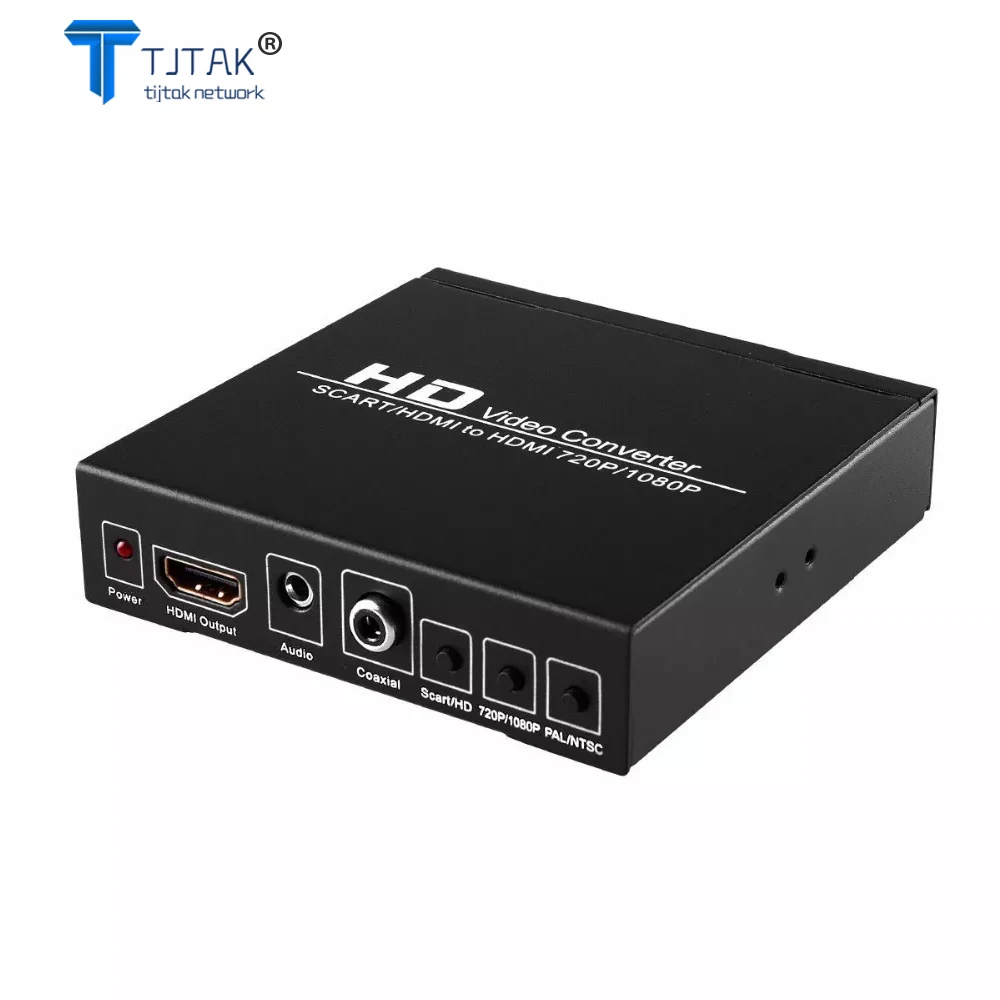 SCART HDMI to HDMI Converter Full HD 1080P Digital High Definition Video Konverter EU/US Power Plug Adapter For HDTV HD
SCART HDMI to HDMI Converter Full HD 1080P Digital High Definition Video Konverter EU/US Power Plug Adapter For HDTV HD