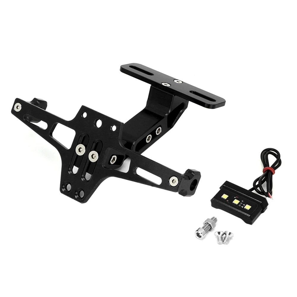 Adjustable Telescopic Aluminum Alloy Bracket License Plate Holder with LED Light (Black) License Plate Holder License Plate
Adjustable Telescopic Aluminum Alloy Bracket License Plate Holder with LED Light (Black) License Plate Holder License Plate
