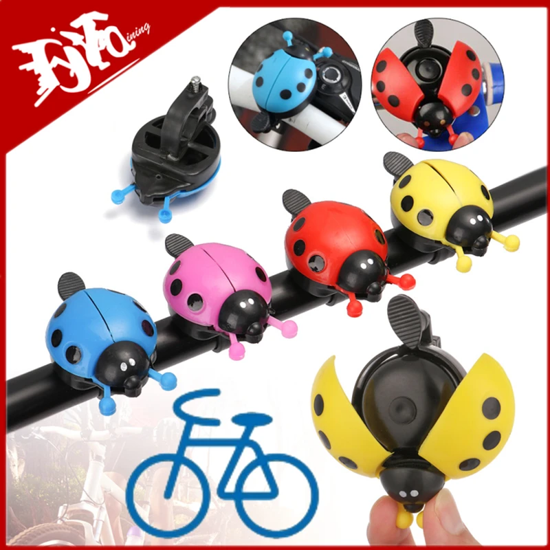 New Bike Handlebar Alarm Ring Lovely Ladybug Plastic Bicycle Bell Beetle Boys Girls Kids Safety Warning Horn Cycling Accessories
New Bike Handlebar Alarm Ring Lovely Ladybug Plastic Bicycle Bell Beetle Boys Girls Kids Safety Warning Horn Cycling Accessories