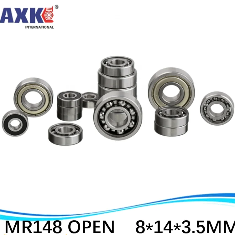 AXK miniature bearing MR148 L-1480 OPEN 8*14*3.5 mm for Rc hobby and Industry SMR148 MR148K SUS440C
AXK miniature bearing MR148 L-1480 OPEN 8*14*3.5 mm for Rc hobby and Industry SMR148 MR148K SUS440C