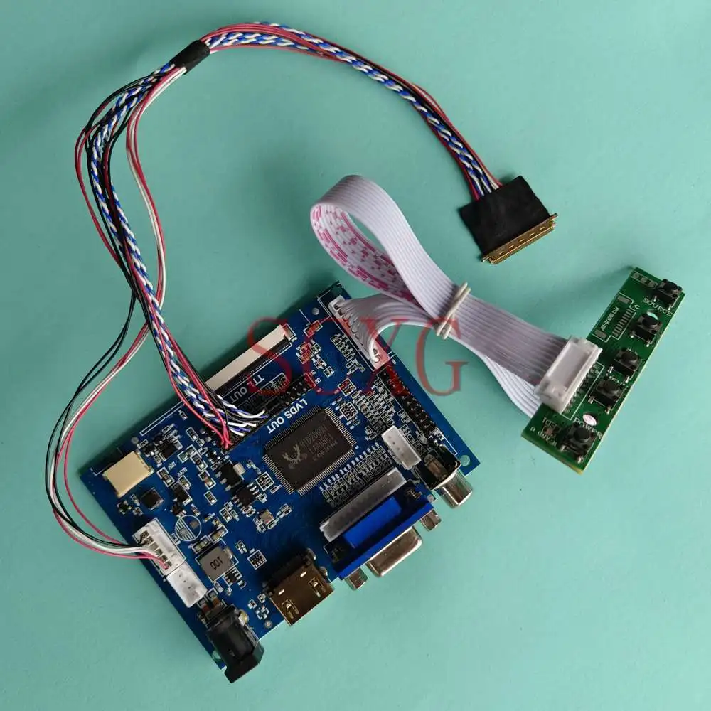 Fit LTN156HT01-101 LCD Matrix Controller Board 40 Pin LVDS Laptops Panel 15.6" Kit DIY 1920*1080 VGA+AV+HDMI-Compatible
Fit LTN156HT01-101 LCD Matrix Controller Board 40 Pin LVDS Laptops Panel 15.6" Kit DIY 1920*1080 VGA+AV+HDMI-Compatible