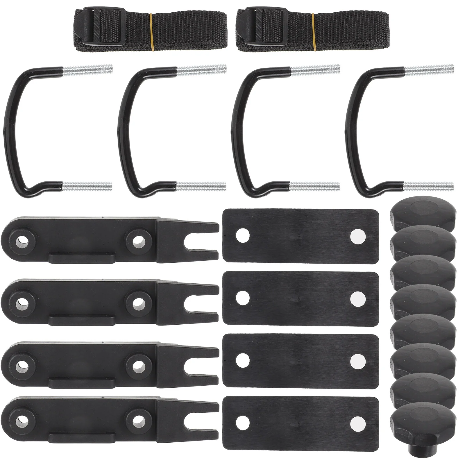 

Roof Rack Mounting Fitting Kit Lock Nuts Rooftop Cargo Carrier Bolts Brackets Installation Accessory Clips Clamps