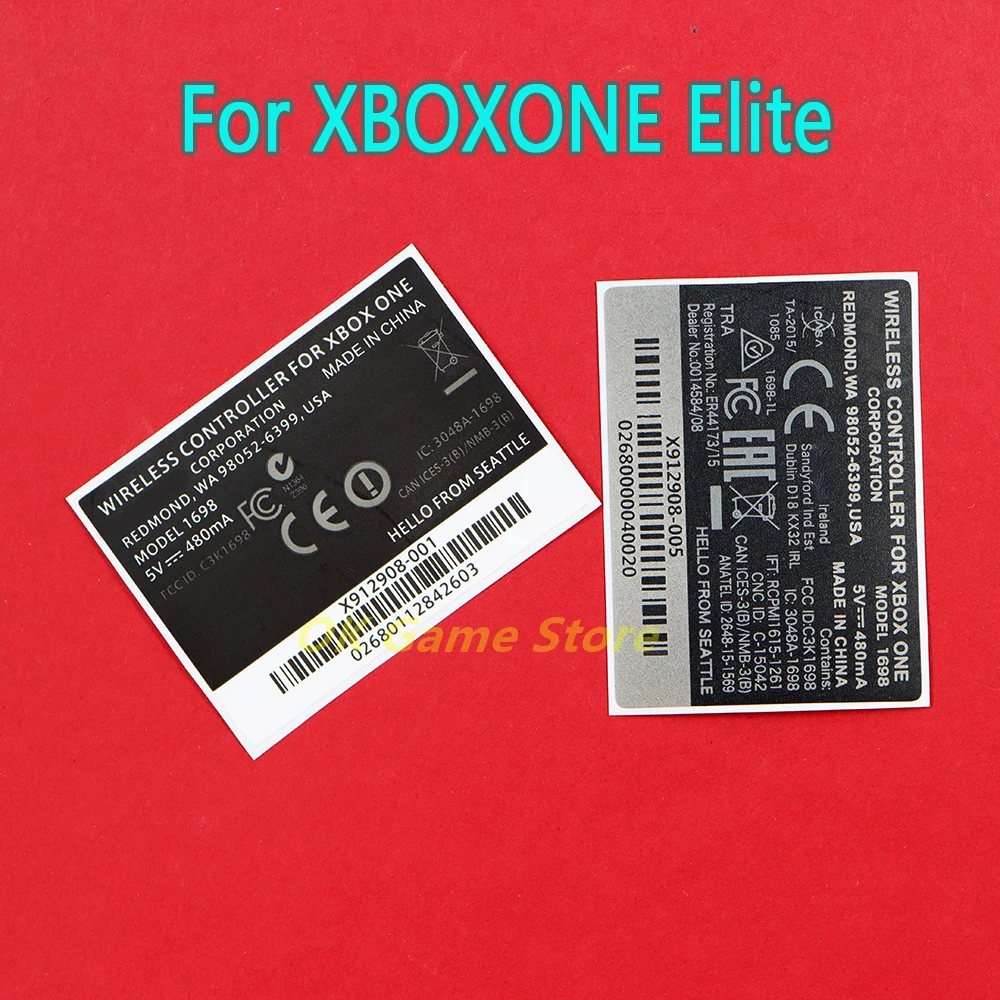 500pcs/lot for Xbox one elite wireless controller A B Label Stickers for Xbox one elite model 1698 sticker label
500pcs/lot for Xbox one elite wireless controller A B Label Stickers for Xbox one elite model 1698 sticker label