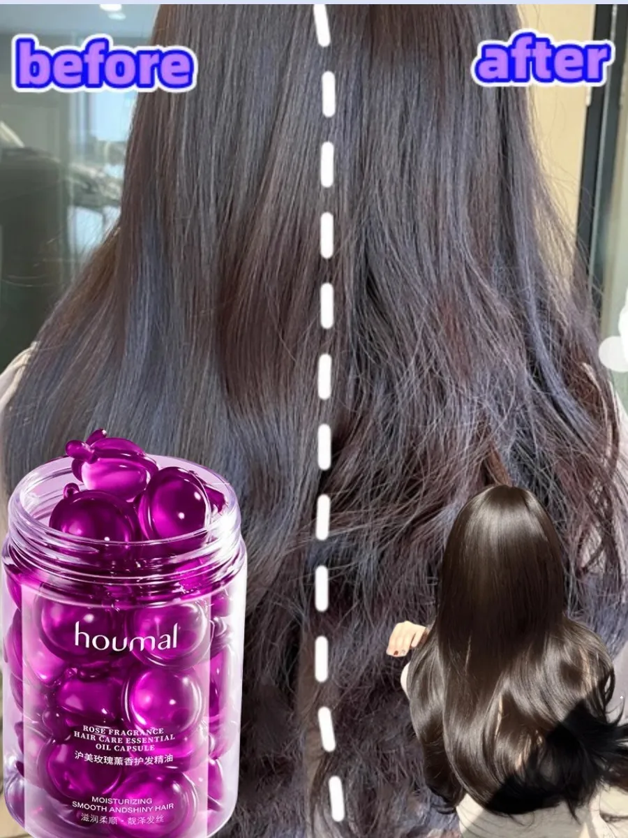 30pcs Rose Essential Oil Capsules Supple Dry Hair Keratin Plant Complex Oil Dry Damaged Hair Repair Female Hair Care Products
30pcs Rose Essential Oil Capsules Supple Dry Hair Keratin Plant Complex Oil Dry Damaged Hair Repair Female Hair Care Products