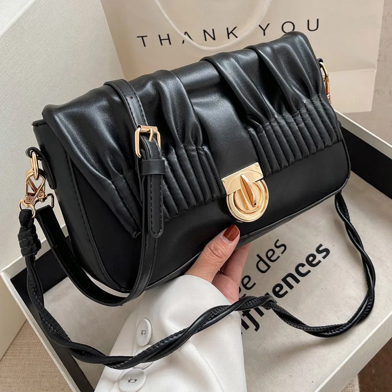 Bag For Women 2022 Winter New High-quality Pu Leather Women's Designer Handbag Luxury Brand Shoulder Messenger Bag
Bag For Women 2022 Winter New High-quality Pu Leather Women's Designer Handbag Luxury Brand Shoulder Messenger Bag