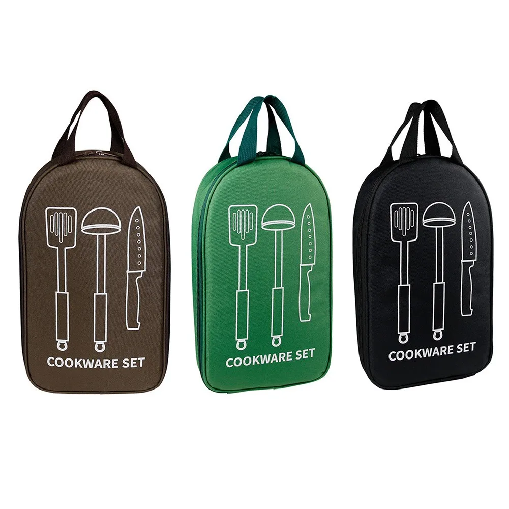 Large Capacity Camping Cooking Utensils Polyester Outdoor Picnic Cutlery Storage Bag Kitchen Cookware Bag Tableware Organizer
Large Capacity Camping Cooking Utensils Polyester Outdoor Picnic Cutlery Storage Bag Kitchen Cookware Bag Tableware Organizer