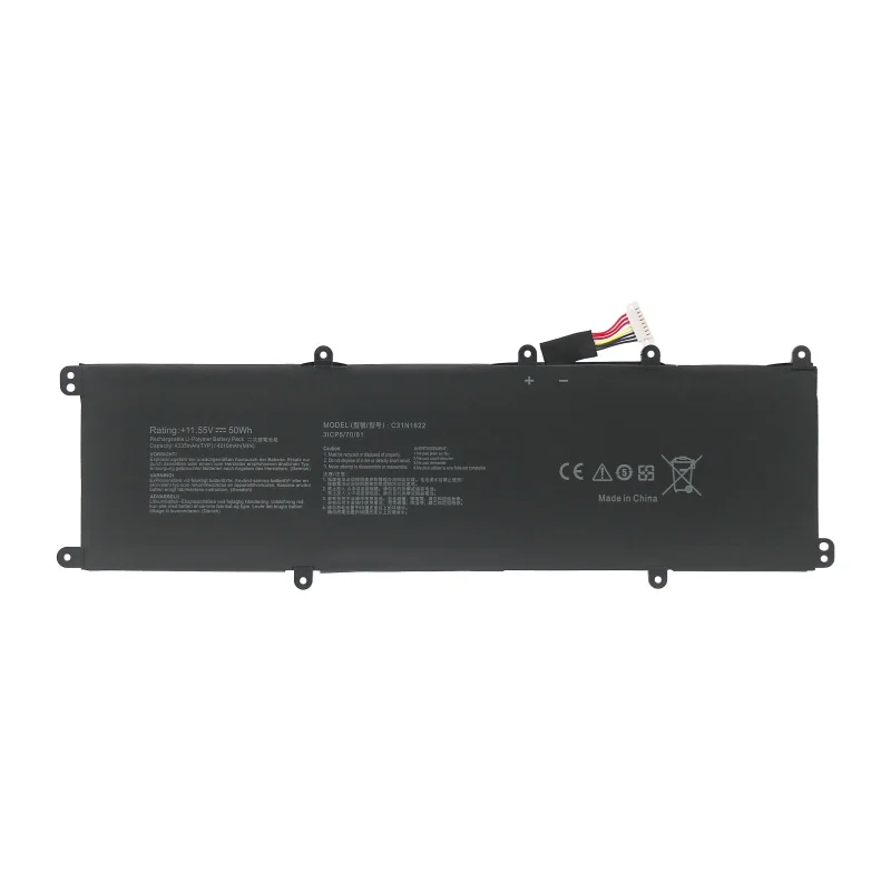 SZTWDONE C31N1622 Laptop battery for ASUS U5100U U5100UQ UX430UA UX530UQ 11.55V 50WH
SZTWDONE C31N1622 Laptop battery for ASUS U5100U U5100UQ UX430UA UX530UQ 11.55V 50WH