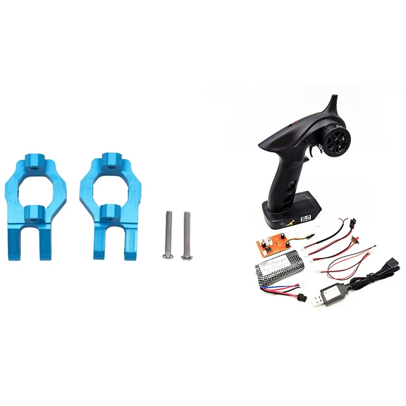 2 Set RC Car Part: 1 Set Front Hub Carrier(L/R) Base C Socket & 1 Set Transmitter Remote Controller Receiver
2 Set RC Car Part: 1 Set Front Hub Carrier(L/R) Base C Socket & 1 Set Transmitter Remote Controller Receiver
