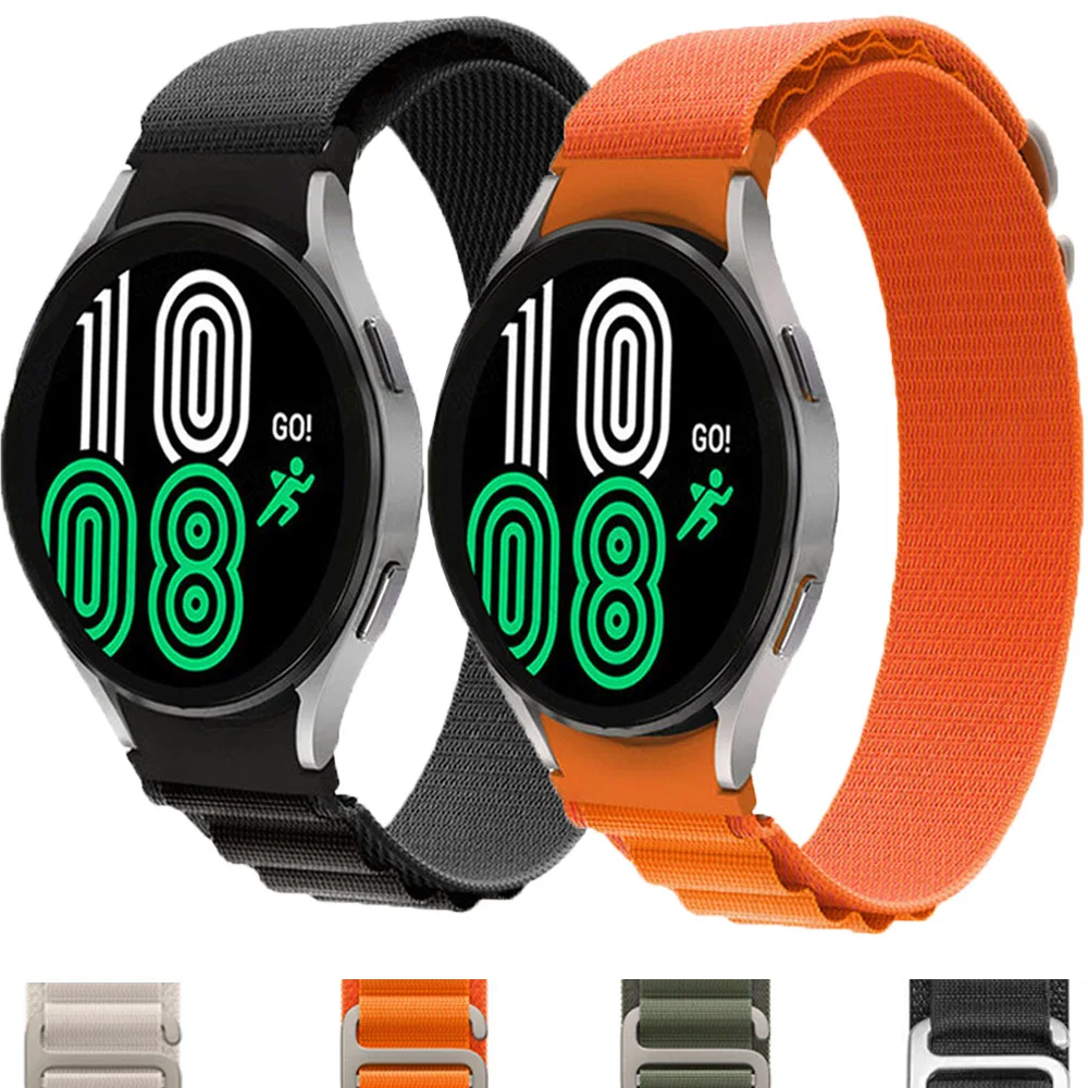 22mm Band For Samsung Galaxy watch strap 4 3 classic 5 Pro active 2/Gear S3 Nylon correa Bracelet for Huawei watch GT 2 band20mm 
22mm Band For Samsung Galaxy watch strap 4 3 classic 5 Pro active 2/Gear S3 Nylon correa Bracelet for Huawei watch GT 2 band20mm