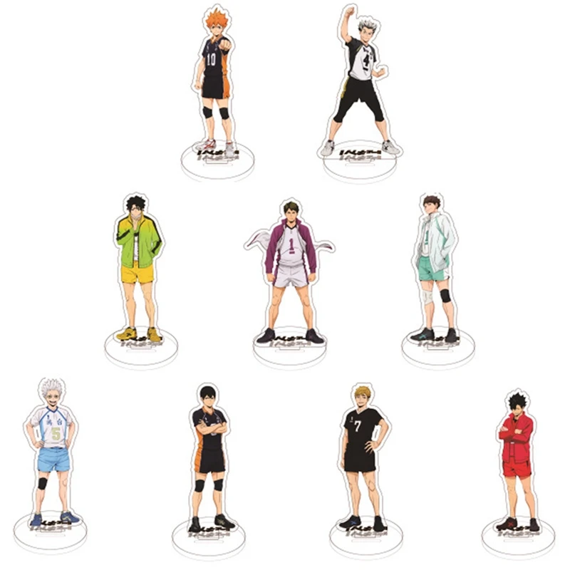15cm Anime Haikyuu!! Acrylic Figure Stand Models Toys Anime Activities Fans Gifts Desk Action Figures Desk Decor Ornaments
15cm Anime Haikyuu!! Acrylic Figure Stand Models Toys Anime Activities Fans Gifts Desk Action Figures Desk Decor Ornaments
