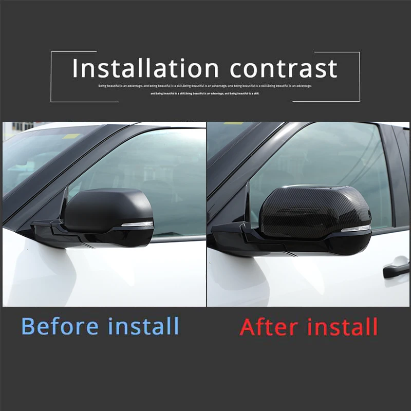 For Toyota Tundra /Sequoia 2022 -23 Car Rearview Side Mirror Decoration Cover Trim Sticker Abs Carbon Fiber Texture Accessories
For Toyota Tundra /Sequoia 2022 -23 Car Rearview Side Mirror Decoration Cover Trim Sticker Abs Carbon Fiber Texture Accessories