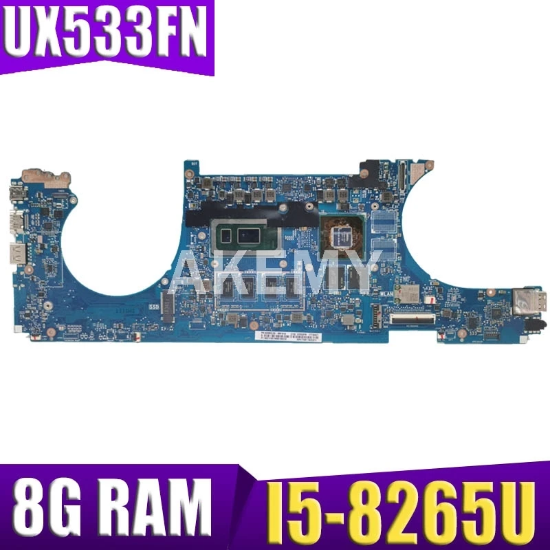 Akemy для ASUS ZenBook 15 UX533FN UX533FD RX533F материнская плата Laotop UX533FN материнская плата I5-8265U ЦПУ 8 ГБ ОЗУ MX150 Бесплатная доставка
Akemy для ASUS ZenBook 15 UX533FN UX533FD RX533F материнская плата Laotop UX533FN материнская плата I5-8265U ЦПУ 8 ГБ ОЗУ MX150 Бесплатная доставка