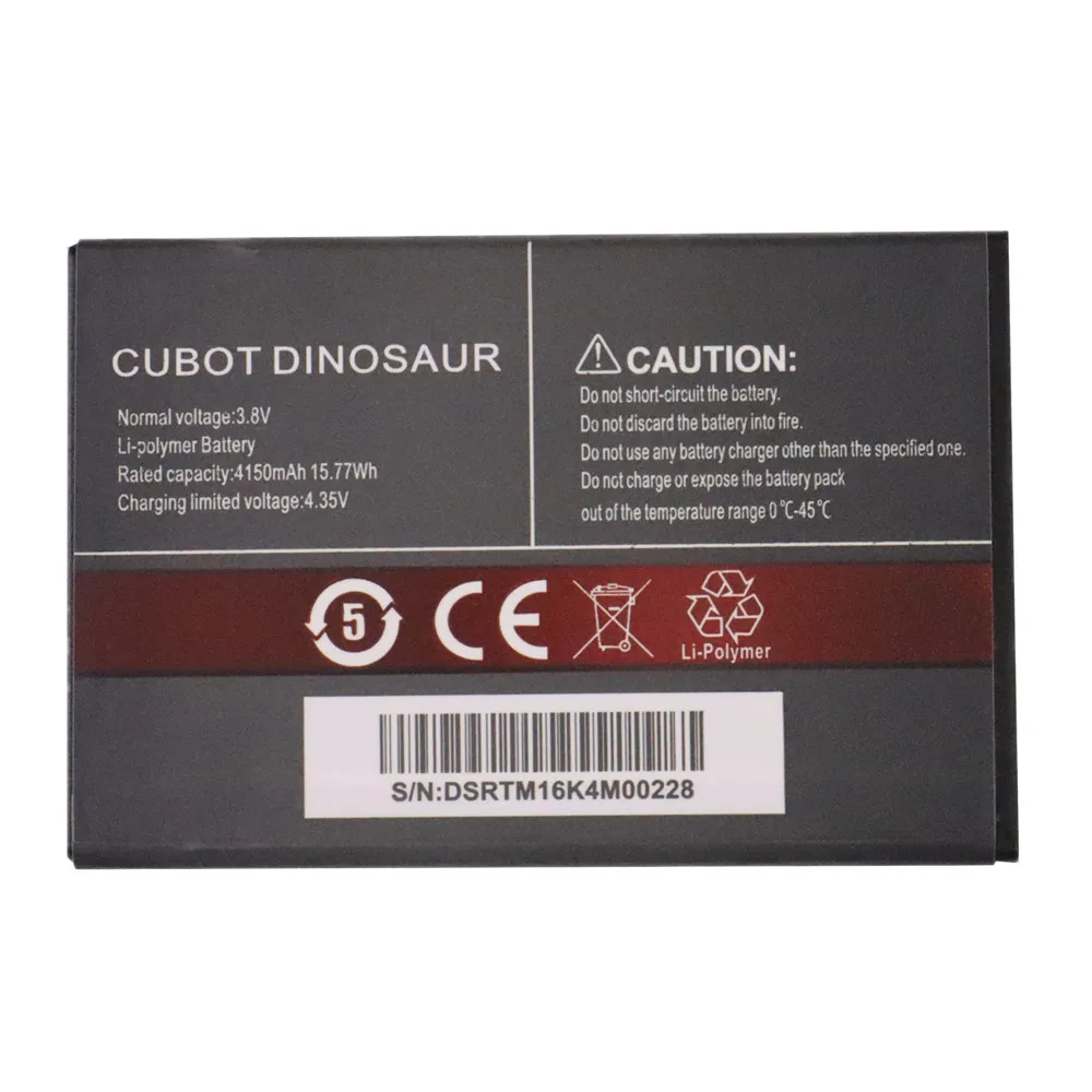 100% New Original CUBOT Battery 4150mAh For CUBOT Dinosaur Replacement Backup Mobile Phone Battery
100% New Original CUBOT Battery 4150mAh For CUBOT Dinosaur Replacement Backup Mobile Phone Battery