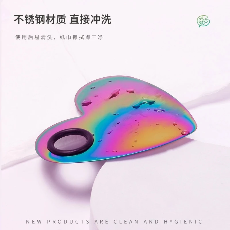 Sdotter 1set Stainless Steel Nail Makeup Palette Colorful Palette with Spatula Stick Nail Polish Mixing Plate Foundation Eyeshad
Sdotter 1set Stainless Steel Nail Makeup Palette Colorful Palette with Spatula Stick Nail Polish Mixing Plate Foundation Eyeshad