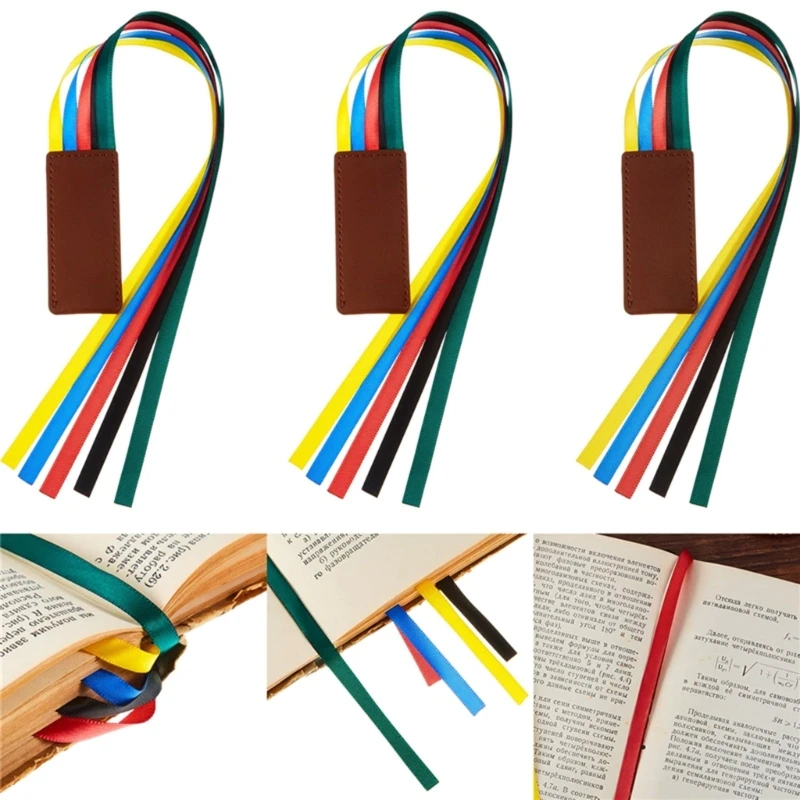 3 Pieces Bible Ribbon Bookmark Ribbon Markers Artificial Leather Bookmark with Colorful Ribbons for Books Bible Study
3 Pieces Bible Ribbon Bookmark Ribbon Markers Artificial Leather Bookmark with Colorful Ribbons for Books Bible Study