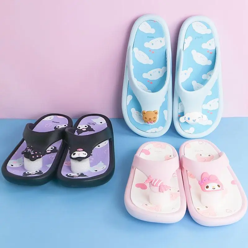 Сандалии Sanrios Kuromi Мультяшные, милые аниме шлепанцы My Melody Kawaii Cinnamoroll, пляжные тапочки для бассейна, домашние Нескользящие, подарок
Сандалии Sanrios Kuromi Мультяшные, милые аниме шлепанцы My Melody Kawaii Cinnamoroll, пляжные тапочки для бассейна, домашние Нескользящие, подарок